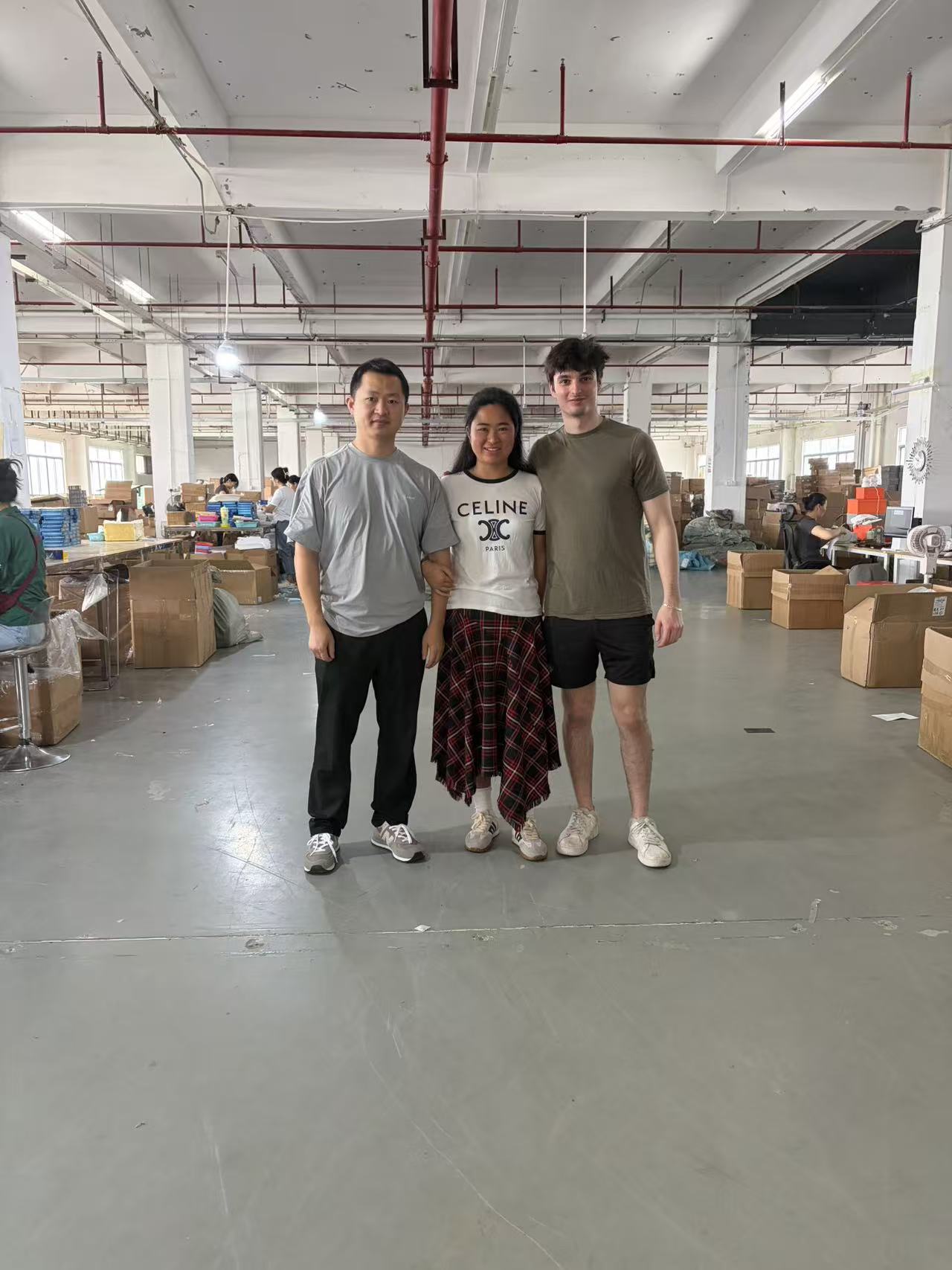 Client visit at Ecomfulfill warehouse